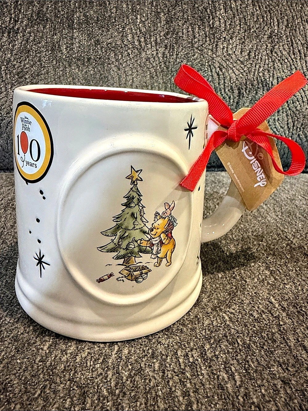 Rae Dunn x Disney Winnie the Pooh Decorations and What-Nots Christmas Mug